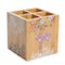 Urban Market Gibson 5.5 Inch Square Bamboo Utensil Holder in Animal and Floral Print 122889.01 - alternate 1