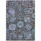 Homeroots 8' X 10' Chocolate And Aqua Damask Washable Indoor Outdoor Area Rug 603734 - alternate 2