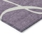 Homeroots 9' X 12' Purple And Ivory Abstract Washable Indoor Outdoor Area Rug 597515 - alternate 2