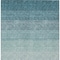 Homeroots 5' X 8' Teal Blue And Ivory Ombre Washable Indoor Outdoor Area Rug 595836 - alternate 2