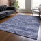 Homeroots 3' X 5' Navy Blue And Denim Blue Southwestern Washable Indoor Outdoor Area Rug 588708 - alternate 2