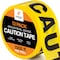 Xpose Safety Caution Tape, PVC, Caution, High Visibility Yellow, 3 in W., 1000 ft L., 12 PK PCT-12-X-S - alternate 1