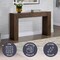 Alaterre Furniture Stockyard Solid Wood Console Table 56 in Modern Farmhouse Entryway Table AFTBL-018 - alternate 2