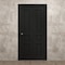 Sartodoors Sliding Closet Bi-fold Doors 84 x 84 inches, Ego 5012 Painted Black Oak, Sturdy Tracks Moldings Tr EGO5012BF-CHK-84x84 (2* 42x84) - alternate 2