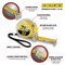 Performance Tool 33 ft. x 1 in. Clear Retractable Tape Measure W5047 - alternate 2