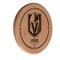 Holland Bar Stool Co Vegas Golden Knights 13" Laser Engraved Solid Wood Sign WSgnLNatLVGdKn - alternate 1