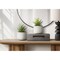 Monarch Specialties Artificial Plant, 9-in. Tall, Succulent, White Cement Pots, Contemporary, Modern, 2PK I 9362 - alternate 2