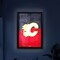 Holland Bar Stool Co Calgary Flames 15.75 in. x 23.5 in. LED Snap Frame Lightbox by Company LBSnap - alternate 2