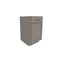 Rigel Cabinetry Kitchen Base Cabinet, 18 in W, 1-Door/1-Drawer, Gray, Solid Wood RTA - 806189 - alternate 1
