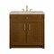 James Martin Vanities Bellshire 36" Single Vanity, Honey Oak w/ 3 CM Tajnar Eclos Top 660-V36-HNO-3TJR - alternate 1