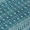 Homeroots 5' X 8' Teal Blue Aqua And Ivory Tribal Washable Indoor Outdoor Area Rug 582591 - alternate 2