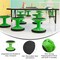Flash Furniture Lucas Fixed Height Kids Flexible Active Stool w/Non-Skid Bottom in Green, 12in. Seat Height BFT-9001F-12-GRN-GG - alternate 3