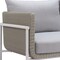 Homeroots 59" Gray Polypropylene Sofa 667662 - alternate 2