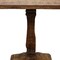Homeroots 36" Brown Solid Wood Square Pedestal Bar Table 605386 - alternate 1