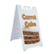 Signmission Carrot Cake, A-Frame & 2 Decals Installed, Heavy-Duty Plastic Frame SBHD-D-2436-Carrot Cake - alternate 1