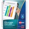 Avery reg Index Maker Index Divider, No Color AVE75500 - alternate 1