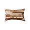 Homeroots Set of Two 12" X 20" Brown and White Patchwork Cowhide Lumbar Throw Pillows, 2PK 544630 - alternate 2