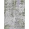 Homeroots 8' X 10' Olive Green And Gray Abstract Washable Indoor Outdoor Area Rug 587881 - alternate 2