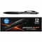 Pentonic Retractable Ballpoint Pens, 0.7 mm Fine Pen Point, Retractable, Blue Ink, Nickel Silver Tip, 48PK PEN12123 - alternate 1