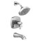 Delta Stryke 17 Thermostatic Tub and Shower Only Lumicoat Chrome T17T476-PR - alternate 2