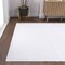 Jonathan Y Cole Modern Minimalist Pinstripe High-Low White/Silver 4 ft. x 6 ft. Area Rug CAR101C-4 - alternate 2