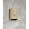 Luxury Lighting Mirage Flats 8.5 in Tall Ceramic Outdoor Wall Light, Palm Tree Cutouts, Cottonwood Paint Finish, 2PK (2) 100-22B-CW-ud-7-17 - alternate 2