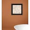 Homeroots Soak and Relax 3 Black Framed Print Bathroom Wall Art 404887 - alternate 2