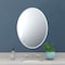 Gatco Flush Mount EZ Hanging 32" Frameless Oval Mirror 1801 - alternate 2