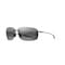 Maui Jim Breakwall Unisex Gloss Black Frame Neutral Gray Lens Polarized Sunglasses 6.03429E+11 - alternate 2