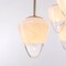 Vidalite Nimbus 12-Light Polished Nickle Chandelier With Snow White Glass Shades, Modern & Contemporary Style CE1013065 - alternate 2