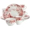 Elama Traditional Red Rose 16 Piece Stoneware Dinnerware Set EL-RED-ROSE - alternate 1