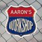 Signmission Aaron's Workshop, 6 Inch X 6 Inch, Plastic Sign SHI-P-6-489-AARON - alternate 2