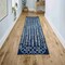 Jonathan Y Ziri Moroccan Geometric Navy/Cream 2 ft. x 8 ft. Runner Rug MOH210D-28 - alternate 2
