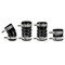 Hps Performance Ultra High Temp Aramid Reinforced Silicone Intercooler Hose Boots Kit, Black,  57-1537-BLK - alternate 1