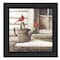 Homeroots Waiting For Spring Black Framed Print Wall Art 404935 - alternate 2