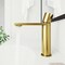 Vigo Halsey Single Handle Single-Hole Bathroom Faucet in Matte Brushed Gold VG01045MG - alternate 2