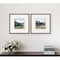Homeroots Set Of Two Coastal Sand Framed Art Brown Picture Frame Print Wall Art, 2PK 416409 - alternate 2