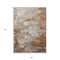 Homeroots 5' X 8' Terra Cotta Gray And Silver Abstract Washable Indoor Outdoor Area Rug 582183 - alternate 2