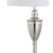 Jonathan Y Othello 62" Metal LED Floor Lamp, Polished Nickel JYL3023A - alternate 2