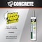 Dap Crack Filler, 10.1 oz, Cartridge, Gray, Silicone Base, Concrete Watertight 18096 - alternate 2