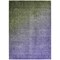 Homeroots 3' X 5' Olive Green And Purple Ombre Washable Indoor Outdoor Area Rug 563721 - alternate 2