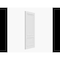 Sartodoors Barn Door 28x80 inches White Solid Core Modern Interior ROYAL9822BD-B-EMAL-28 - alternate 2