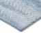 Homeroots 3' X 5' Sky Blue And Denim Blue Botanical Leaves Washable Indoor Outdoor Area Rug 581984 - alternate 2