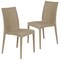 Leisuremod Mace Stackable Polypropylene Dining Chair, 275 lb Capacity, Weather-Resistant, 2PK MC19TP2 - alternate 1