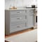 Amerock Candler 5-1/16 in 128 mm Center-to-Center Satin Nickel Cabinet Pull BP29363G10 - alternate 2