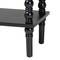Baxton Studio Malinda Classic Black Wood 2-Drawer Console Table with Spindle Legs 253-14069-ZORO - alternate 2