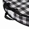 Simplify Set of Two Buffalo Plaid 30" Wreath Bags in Black and White 9024-BP - alternate 3