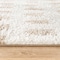 World Rug Gallery Scandinavian Arrow Shag Area Rug 2 ft x 3 ft Beige WR126BEIGE2X3 - alternate 2