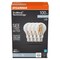Sylvania Lamp, A21 Lamp, 100 W Equivalent, Medium Screw E26 Lamp Base, Dimmable, Clear, Neutral White, 4PK 42101 - alternate 2