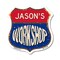 Signmission Jason's Workshop, 18 Inch X 18 Inch, Plastic Sign SHI-P-18-489-JASON - alternate 1